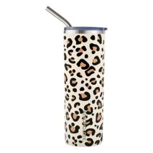 Alcoholder SKNY Slim Insulated Tumbler 590ml Leopard
