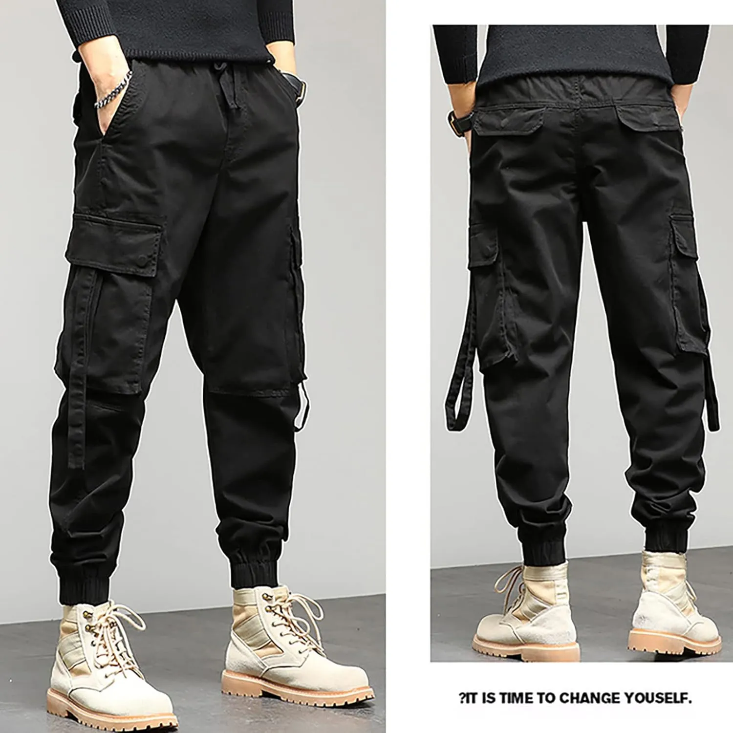 Cargo Pants for Men Big and Tall, Jeans Pants Tooling Camouflage Pants Men's Lightweight Relaxed Fit Cargo Pant Mens