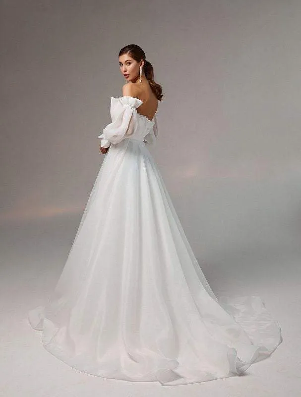 Emeline White Wedding Dress