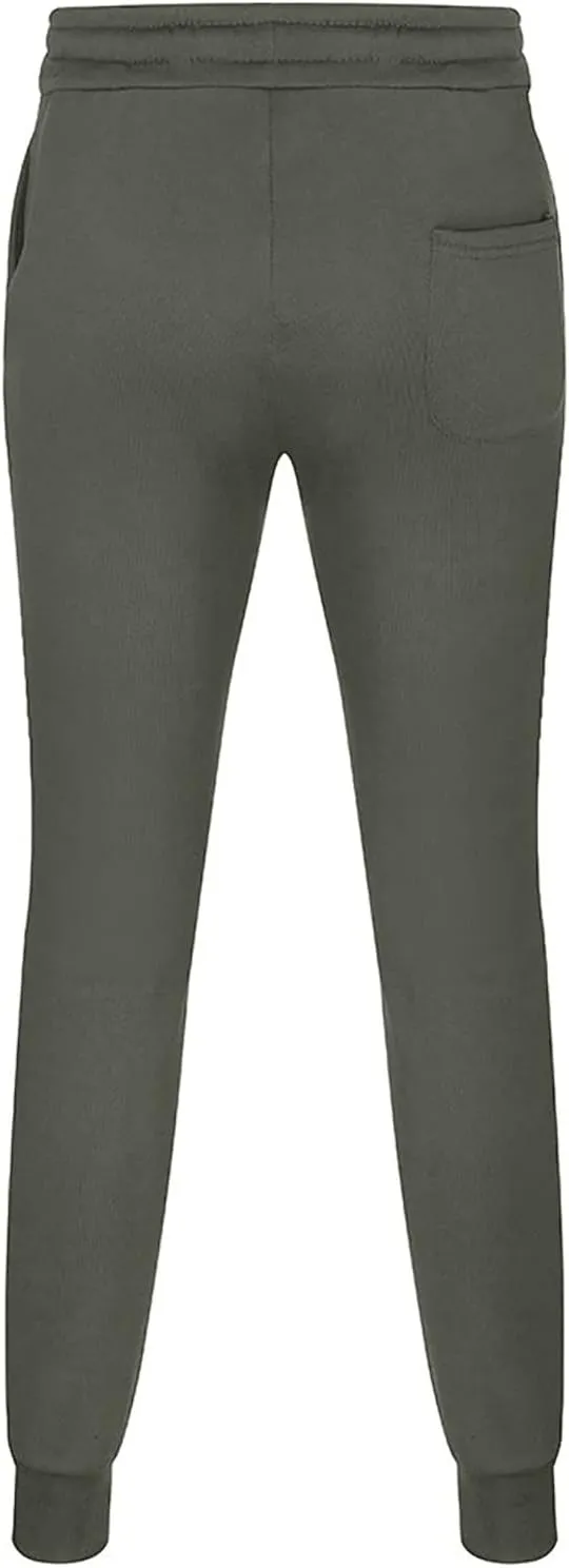 Men's Cargo Sweatpants Sports Outdoor Trousers Mens Active Fleece Athletic Sweatpant Basic Running Drawstring Joggers