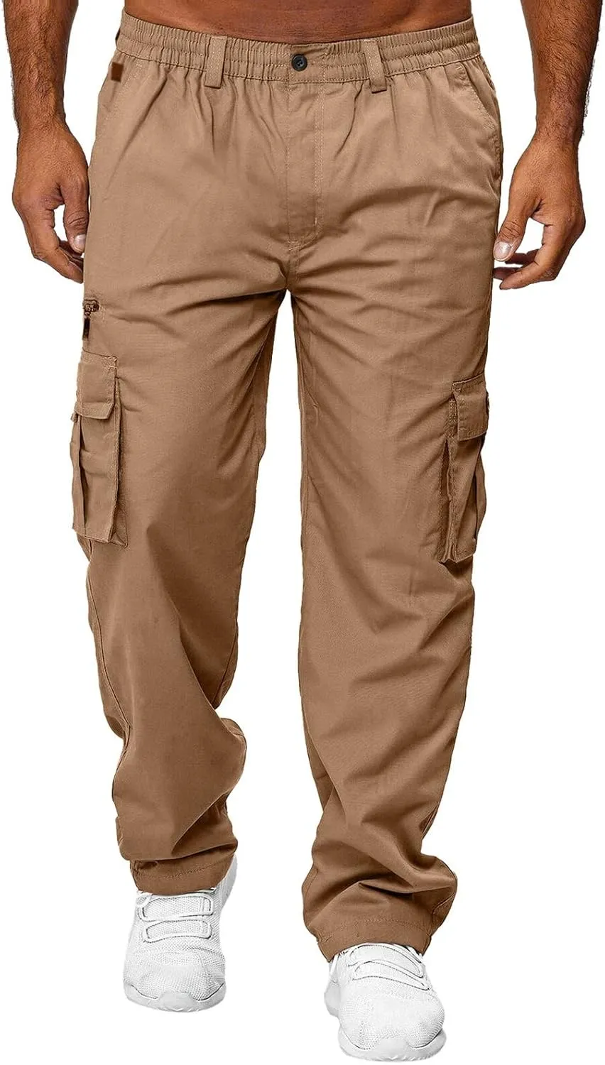 Mens Sweatpants Training Thigh Mesh Gym Jogger Pants with Zipper Pockets Men Pants Casual Fashion Joggers Comfortable