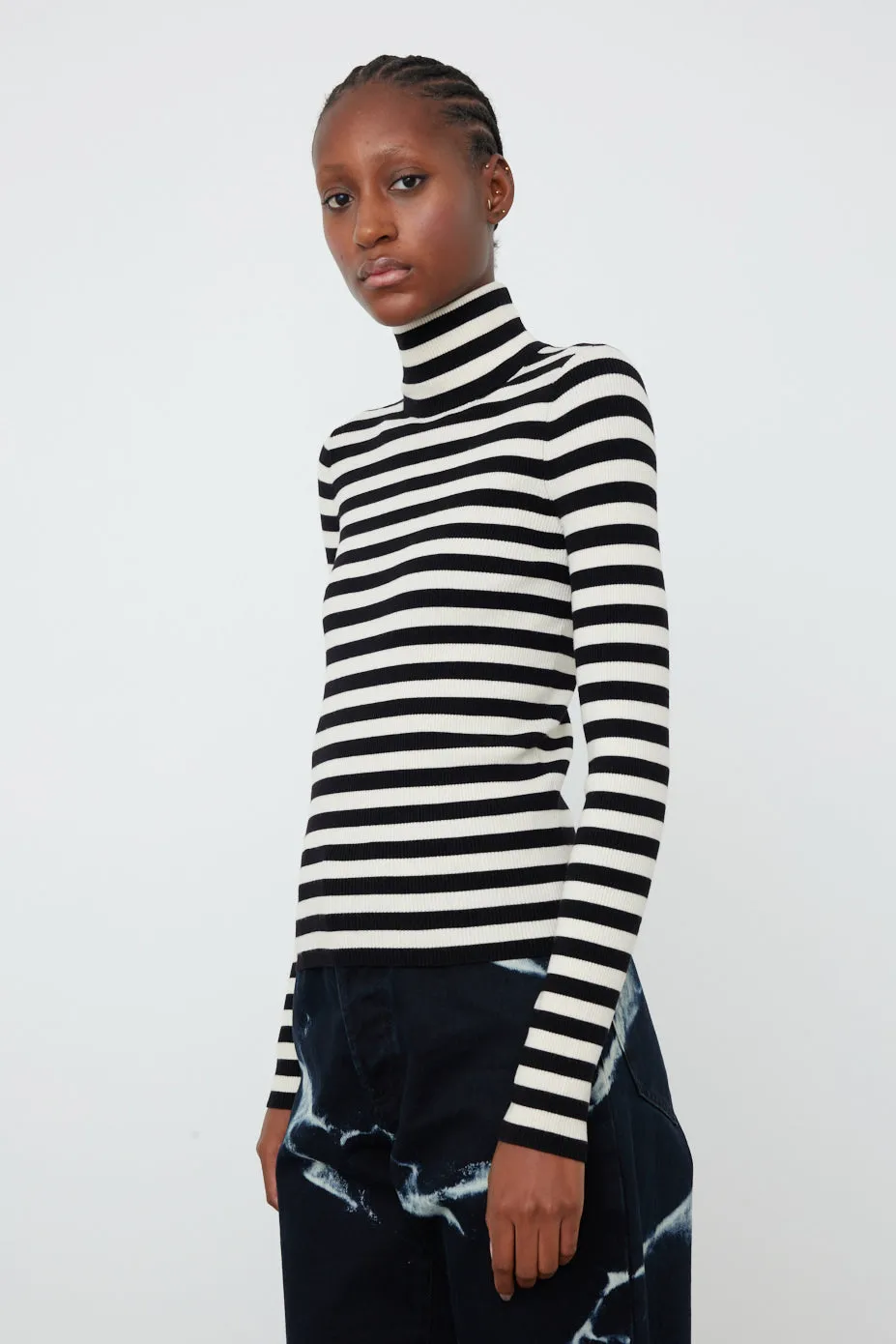 Nettle Stripe Sweater