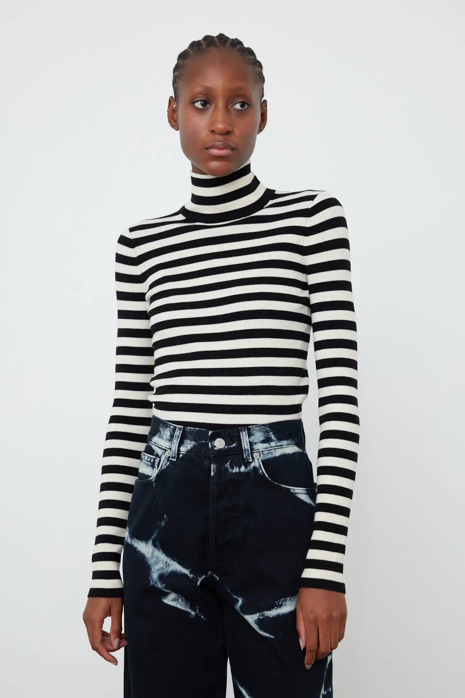 Nettle Stripe Sweater