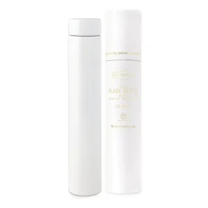 Slim Flask Bottle, Ice White