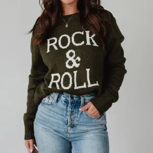 Sweater | Rock & Roll | Olive