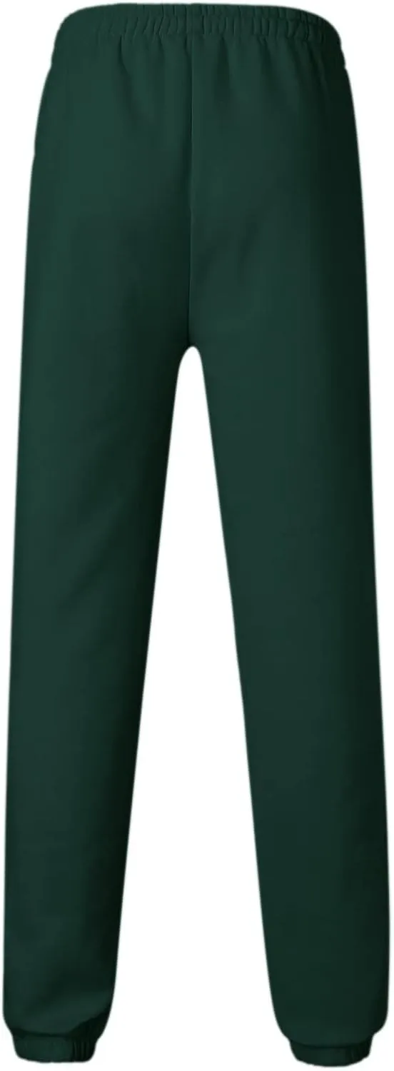 Vickyleb Cargo Pants for Men Joggers,Men's Slim Fit Fleece Pants Winter Big and Tall Baggy Jogger Sweatpants