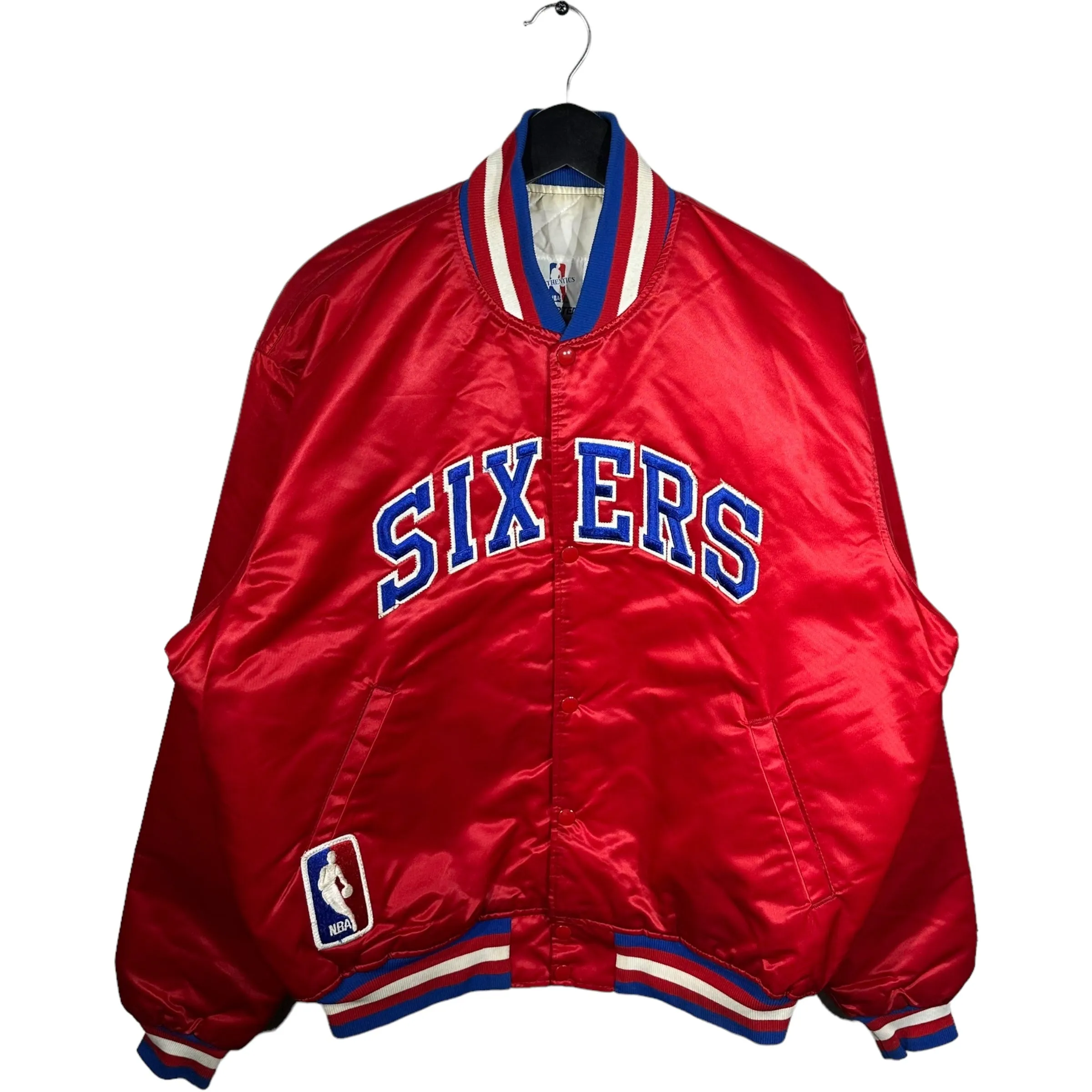 Vintage Philadelphia Sixers Starter Bomber Jacket